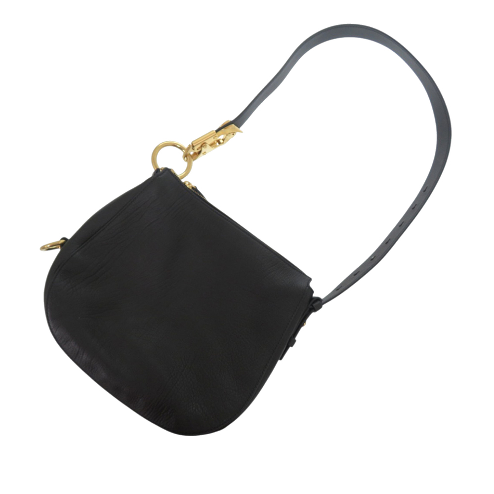Pre-Loved Burberry Small Calfskin Knight Shoulder Bag - Picture 12 of 12
